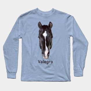 Valegro Face Marking with Name Long Sleeve T-Shirt